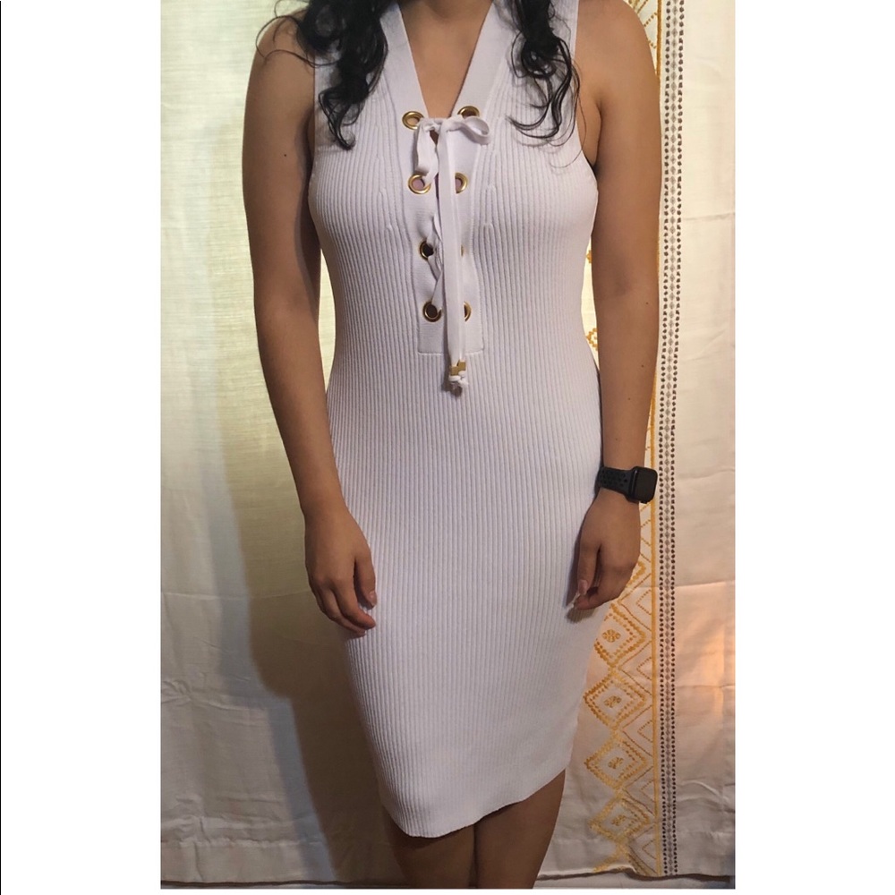 Michael Kors Fitted Knit Dress